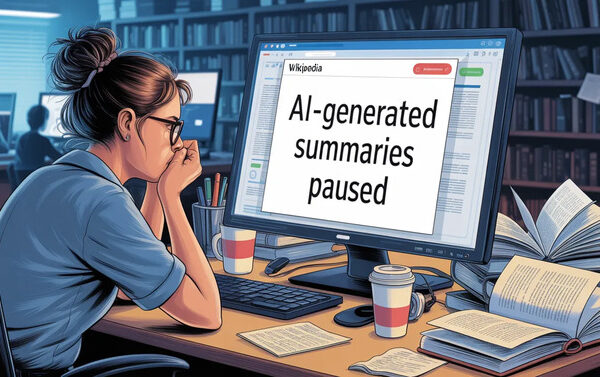 Фонд Викимедии реагирует на критику. Сгенерированные резюме ИИ, приостановленные после двух недель тестирования