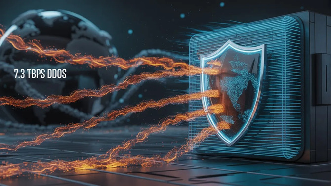 CloudFlare заблокировал атаку DDOS, которая побила все записи. 7,3 Тбит / с. Это как послание фильмов 9350 HD за 45 секунд
