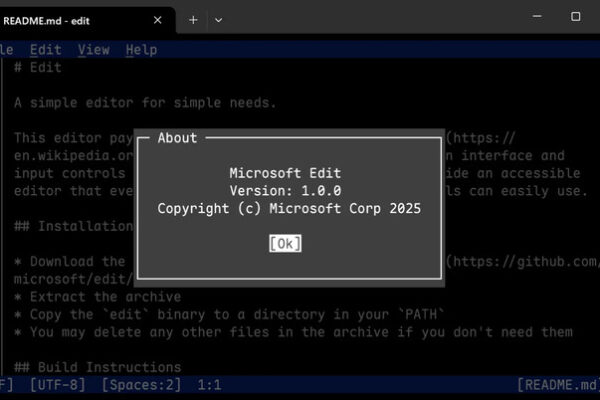 Microsoft удивила поклонников ретро. Редактор MS-DOS возвращается после многих лет в качестве многоплатформенного приложения