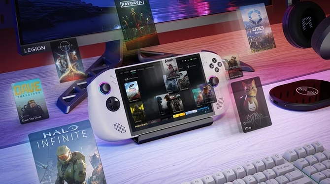 Lenovo Legion Go S с более высокой эффективностью в играх Steamos 3,7, чем Windows 11. Преимущество от 8% до 36% в выбранных названиях