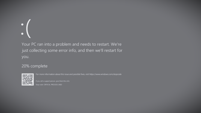 BSOD наконец -то уходит на пенсию. Через 40 лет система Windows начнет отображать новый экран отказа