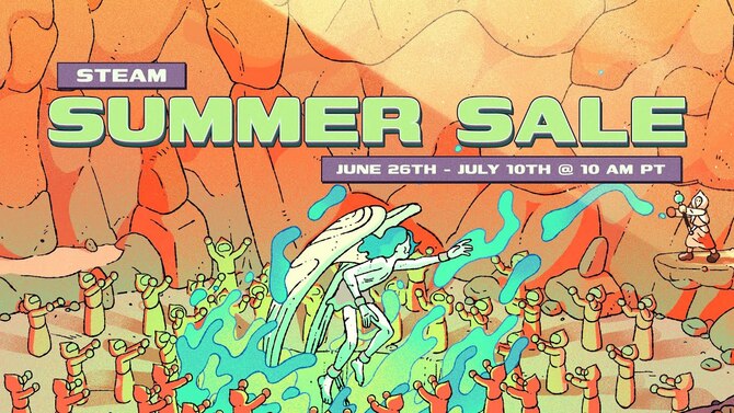 STEAM Summer Sale 2025 - Обзор летних предложений в продаже, организованном Valve. Киберпанк 2077 очень дешево