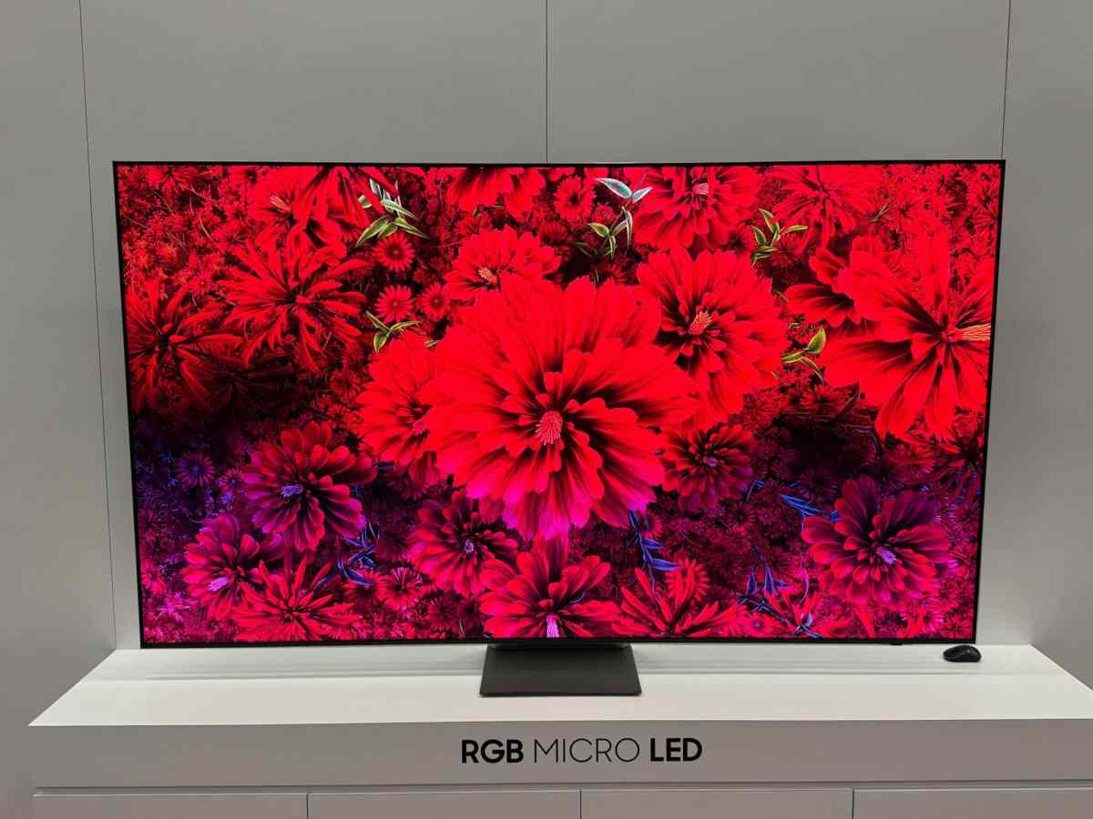 Samsung запустил производство телевизора с RGB Microled Bearlight - дешевая альтернатива Microled