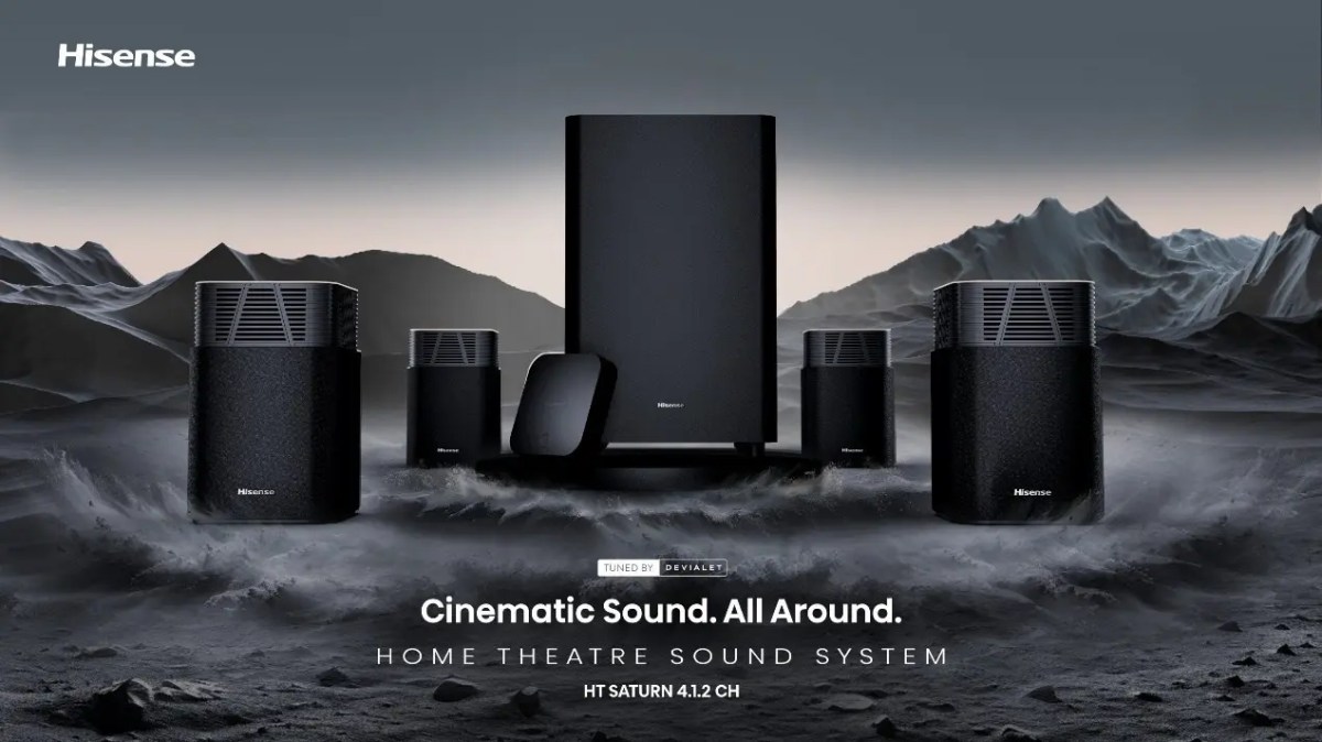 Hisense объявляет о аудиосистеме HT Saturn с Dolby Atmos Technology