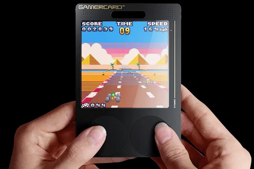 GamerCard: British Inventor запускает ретро -консоль с размером кредитной карты