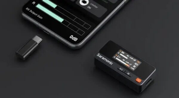 Saramonic представил новую двухканальную беспроводную микрофонную систему