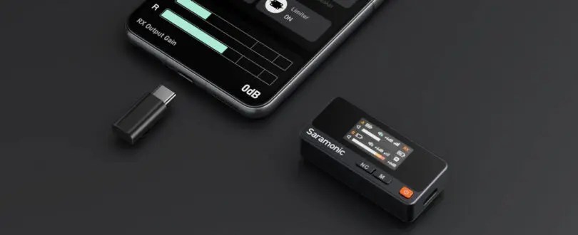 Saramonic представил новую двухканальную беспроводную микрофонную систему