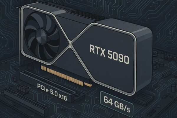 NVIDIA GeForce RTX 5090 без полного PCIE 5.0 много теряет в некоторых приложениях. Сколько он может замедлить?