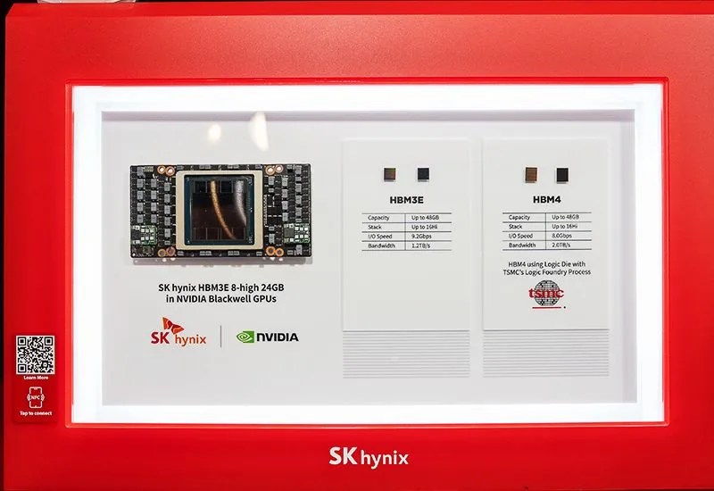 SK Hynix поможет Intel интегрировать сложную память HBM4 в акселераторы Jaguar Shores
