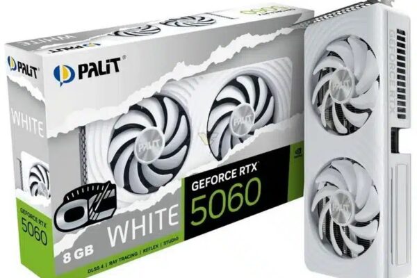 Palit запустил первые белые графические карты Blackwell - GeForce RTX 5060, 5060 TI и RTX 5070 White