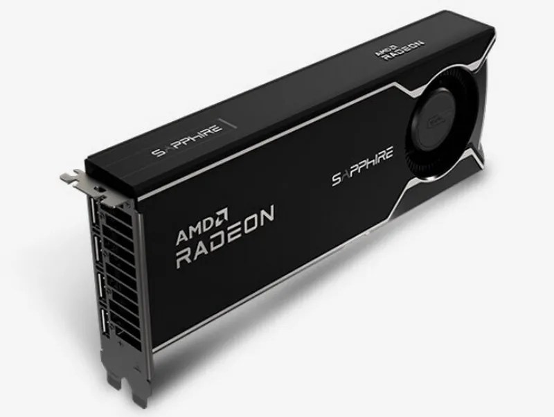 Sapphire представила профессиональную видеокарту Radeon AI Pro R9700 с турбиной и 12 В-2 × 6