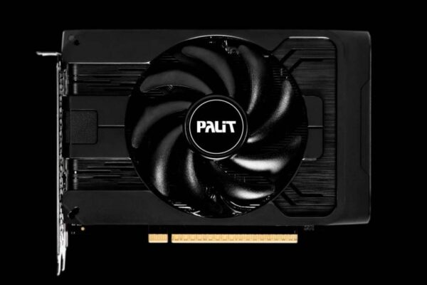 В каталоге DNS появился один -софоморский палитный GeForce RTX 5050 Stormx видеокарта