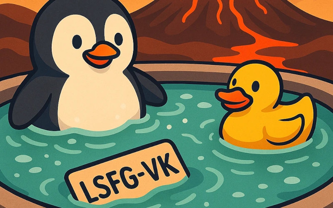 Масштаб без потерь - появился проект LSFG -VK, который частично передает функциональность программы Linux