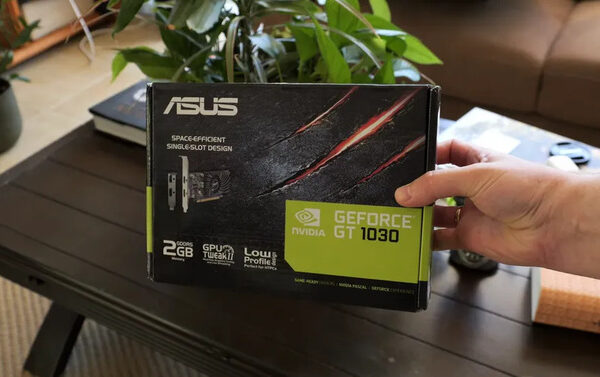 Nvidia Geforce GT 1030 не может справиться с новыми играми даже с помощью FSR, хотя увеличение производительности все еще впечатляет