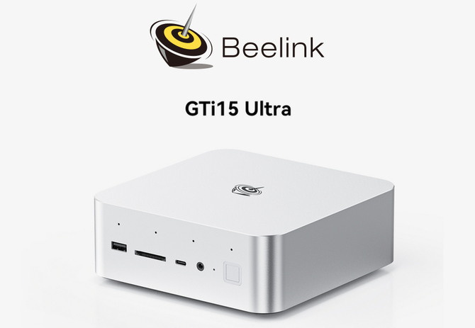 Beelink GTI15 Ultra - Mini PC с процессором Intel Core Ultra 9 285H и 64 ГБ оперативной памяти, которая даже будет обрабатывать GeForce RTX 5090D