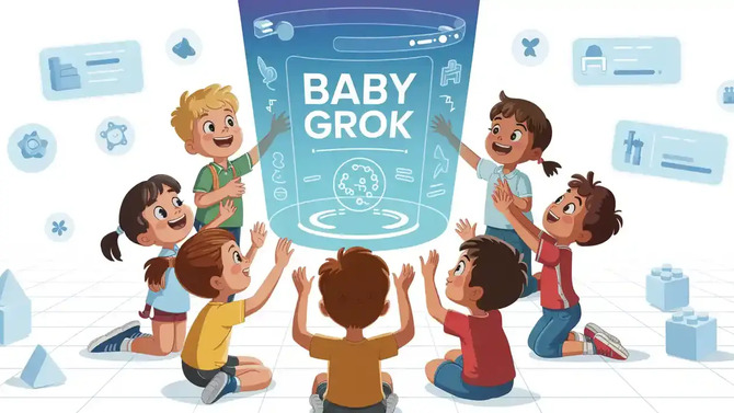 XAI объявляет Baby Groko, детскую версию AI Chatbot AI с механизмами родительского контроля и фильтрами безопасности