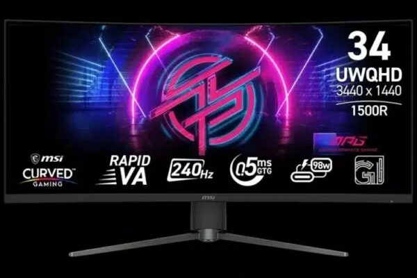 MSI представила 34-дюймовый изогнутый монитор UWQHD с частотой 240 Гц по цене $ 600