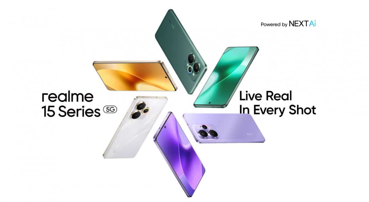 Realme 15 и Realme 15 Pro находятся здесь с улучшенными камерами, Snapdragon 7 Gen 4 и Dimensity 7300+ Chips и батареями 7000 мАч.