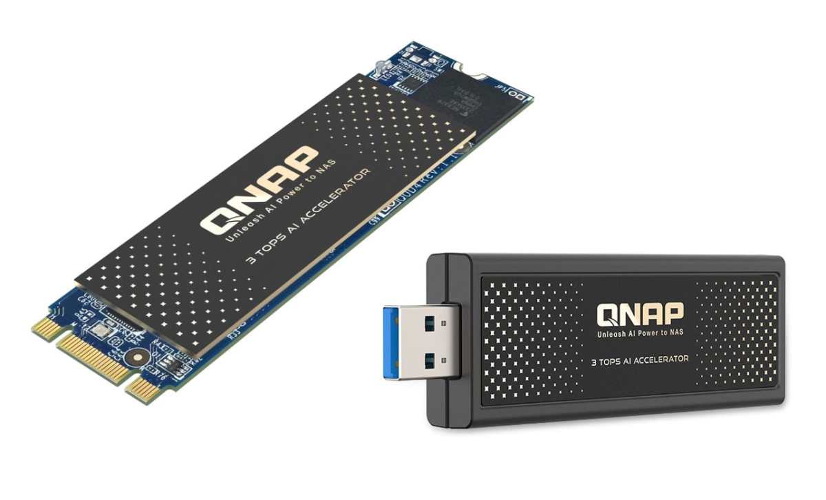 QNAP выпустил акселераторы AI для устройств NAS: QAI-M100 и QAI-U100