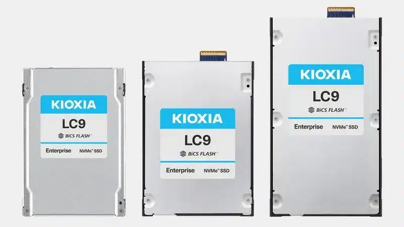 Kioxia представила крупнейший SSD в мире-он может хранить 12 500 фильмов 4K