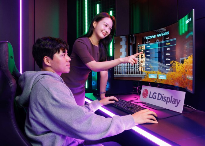 LG Display представляет первичный OLED -экран RGB для мониторов. Разрешение QHD и обновление от 540 до 720 Гц