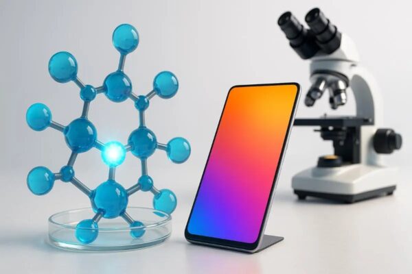 Двойной срок службы молекулы: дисплей смартфона в течение дня, хирургический помощник ночью