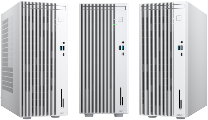 Mini Tower ASUS V500 - компьютер в небольшом рассрочке с Intel Core I7-13620H, который предлагает оригинальное охлаждение и ... DVD!