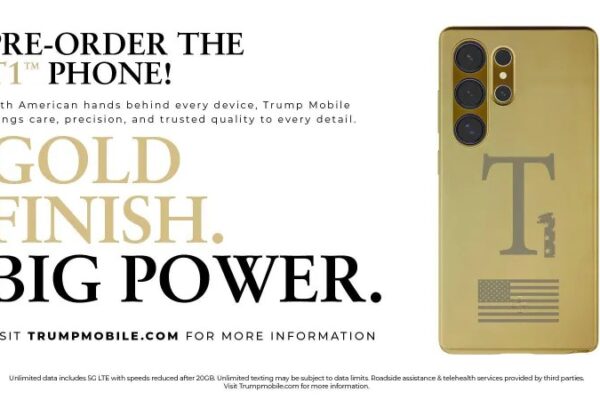 «Американский» смартфон Trump Mobile стал пародией на iPhone в золотую галактику S25 Ultra