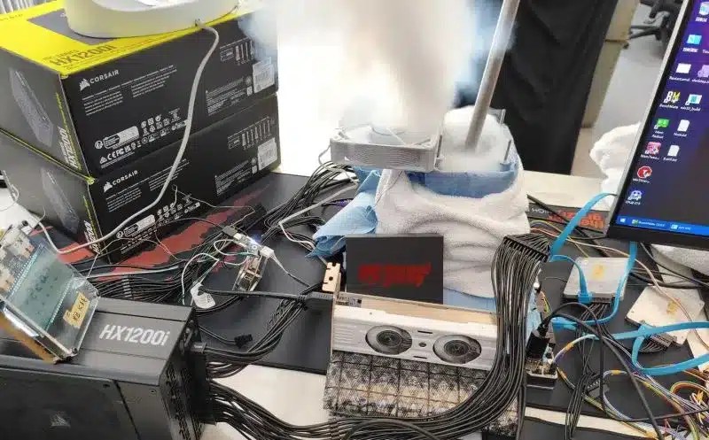 Запись CPU Нового Света была установлена ​​до 9,13 ГГц на Core I9-14900KF под жидким гелием