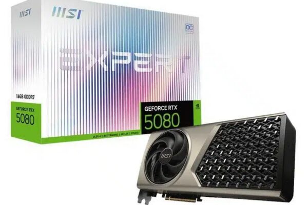 MSI выпустил обновленный GeForce RTX 5080 16G Expert OC с NVIDIA Founders Edition Cooler