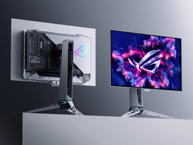 Asus Rog Swift PG27AQWP -W - Quad HD Monitor с первичным тандем RGB OLED и 540 Гц обновлением