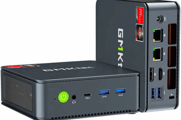 Gmktec Nucbox M6 Ultra - Mini PC для игр и работы с AMD Ryzen 5 7640HS. Место для двух SSD Media и DDR5 RAM