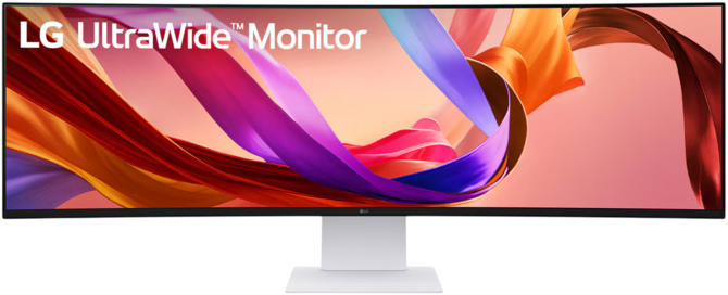 LG 49U950A -W - Огромный монитор с изогнутой матрицей Nano IPS. Ультрапанорамная модель с HDR и G-Sync, совместимой