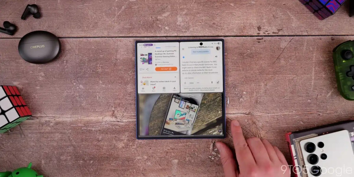 Трехлетная галактика Z Samsung Trifold сможет разделить свой экран на 3 равных частях для разных приложений