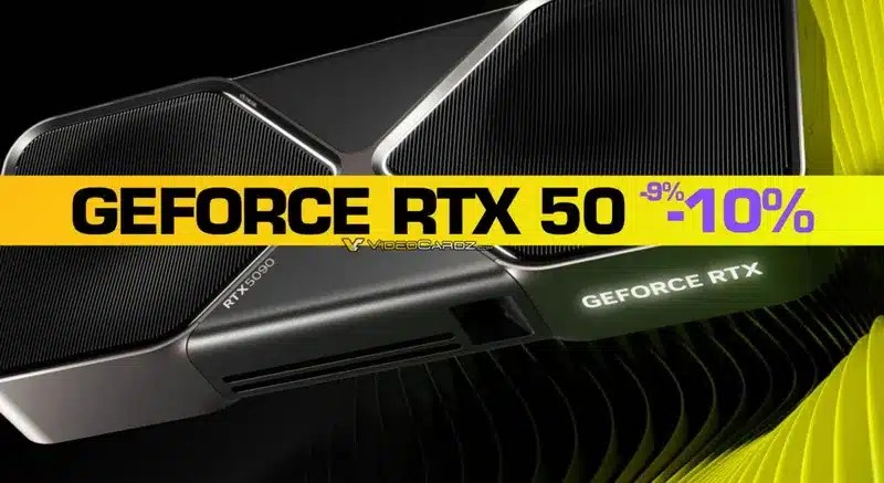 Видеокарты GeForce RTX 5000 официально упали, но не все модели и только в Европе