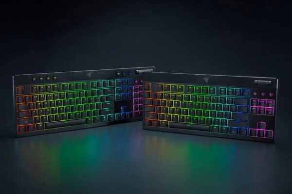 Razer выпустил низкопрофильные версии Blackwidow v4 Hyperspeed Механические игровые клавиатуры