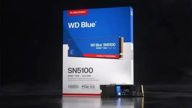 Сандиск запустил Fast SSDS WD Blue SN5100 с емкостью до 4 ТБ-они на 44% быстрее, чем их предшественники