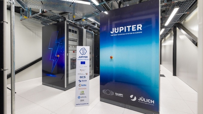 Юпитер, немецкий суперкомпьютер Exaskal с 24 000 Nvidia GH200 Grace Hopper Systems занимает 4 -е место в TOP500