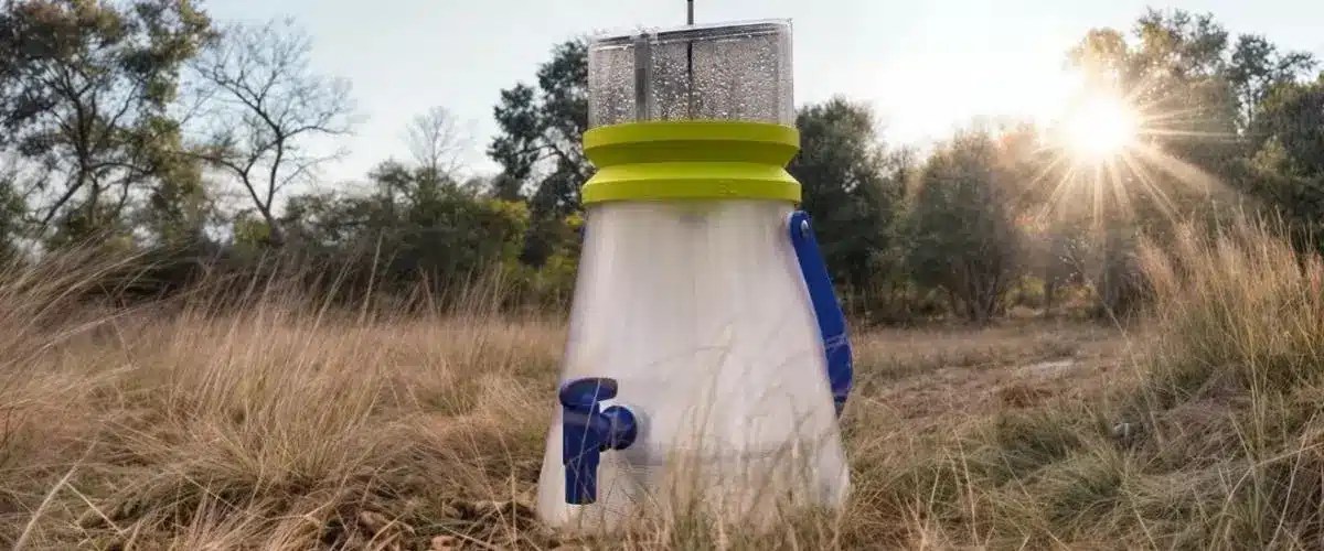 Портативное печатное устройство обеспечивает 6 литров питьевой воды в день