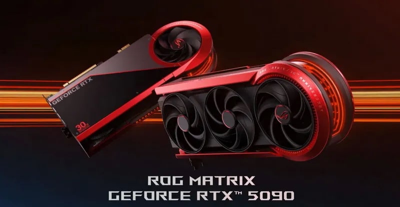 Asus выпустит ограниченную серию Rog Matrix Geforce RTX 5090 в конце октября