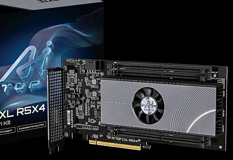 Gigabyte обнаружил, как установить до 512 ГБ оперативной памяти на компьютер без использования стандартных слотов DIMM на материнской плате