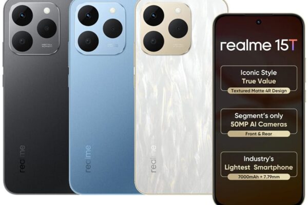 Они анонсировали смартфон Realme 15T с экстерьером iPhone 16 Pro и батареей 7000 мАч.