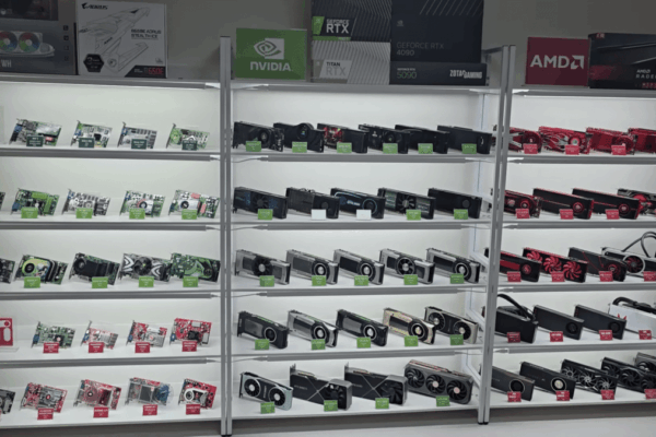 Коллекционер собирает все видеокарты NVIDIA и AMD на 30 лет