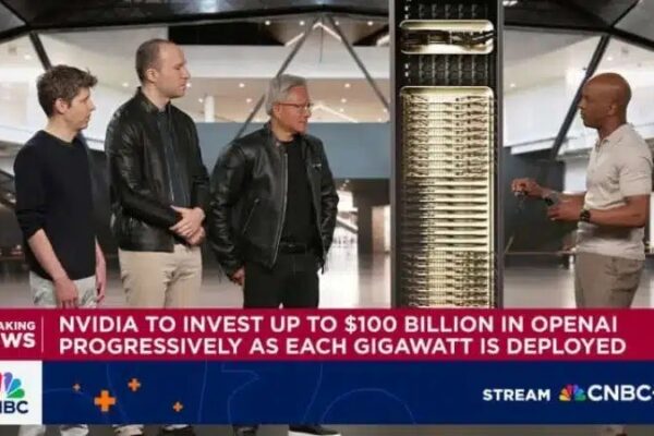 Nvidia инвестирует в Openai в размере 100 миллиардов долларов, которые получит обратно для покупки акселераторов искусственного интеллекта