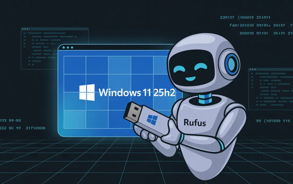 Обновление Rufus 4.10 добавляет совместимость с Windows 11 25H2 ISO и функцией сохранения дисков в формат ISO