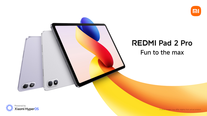 Redmi Pad 2 Pro - серия планшетов с большим экраном и батареей 12 000 мАч. Матовый дисплей, 5G и Dolby Attosphere