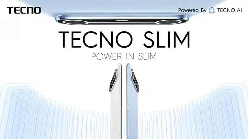 Tecno представила смартфона с ультраполированными Spark Spark Slim и Pova Slim с толщиной менее 6 миллиметров и 5160 мах батарей