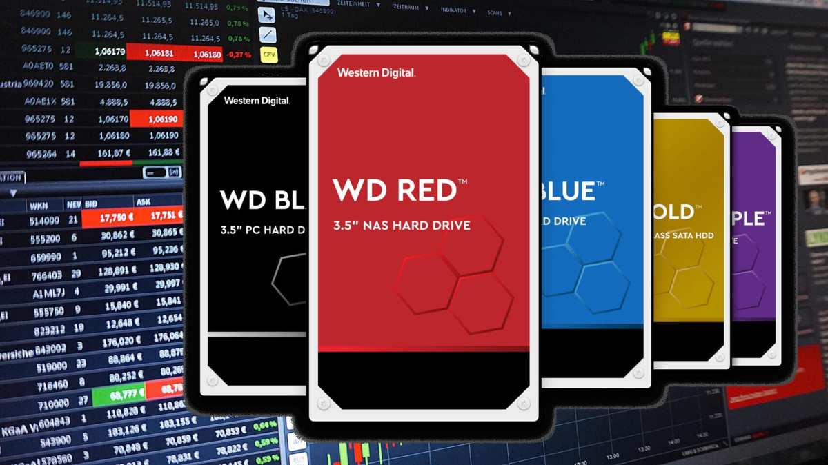 Western Digital предупредил о ценах, повышающих все виды жесткого диска