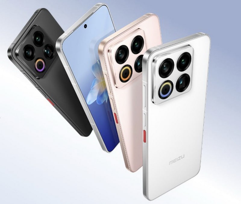 Доступный фотофлагман Meizu 22 с четырьмя 50 -мегапиксель