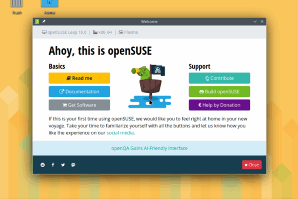 Распределение OpenSuse Leap 16 теперь доступно для загрузки. Новый установщик, длинная поддержка и ядро ​​Linux 6.12 LTS